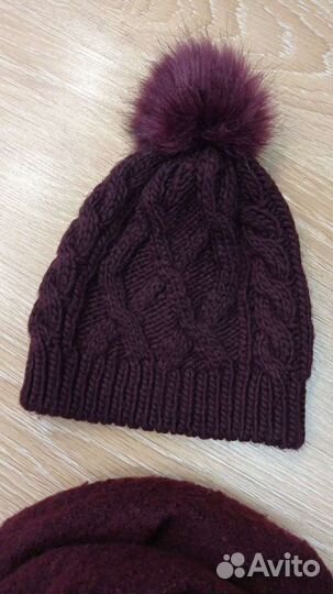 Комплект женский шарф и шапка