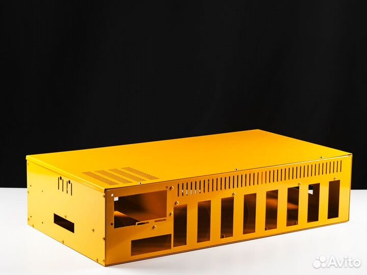 Безрейзерный корпус для фермы майнинга на 8 карт