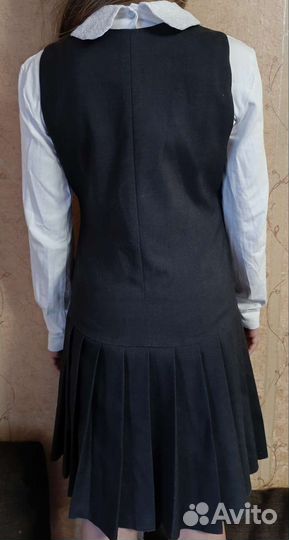 Школьная форма для девочки 140 серая olmi