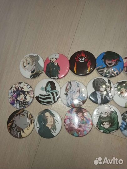 Значки аниме