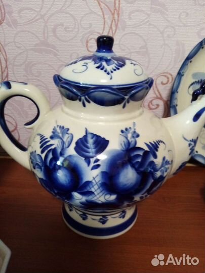 Посуда гжель