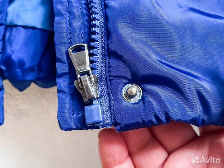 Куртка для девочки на весну синяя 122 Incity