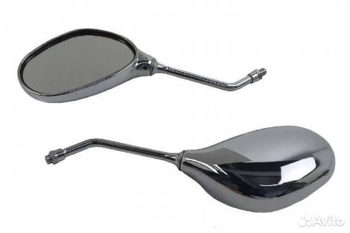 Зеркала 010-А бобовидное, под хром d10 мм в уп 5