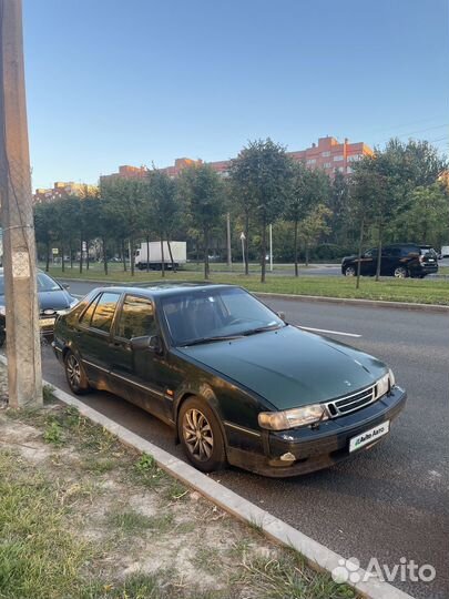 Saab 9000 2.0 МТ, 1997, битый, 210 000 км