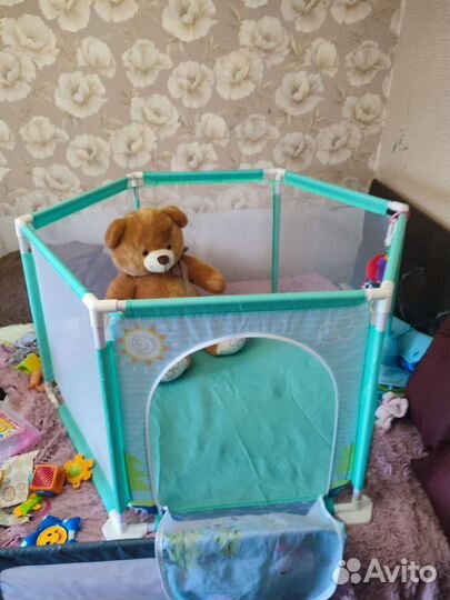 Большой детский манеж