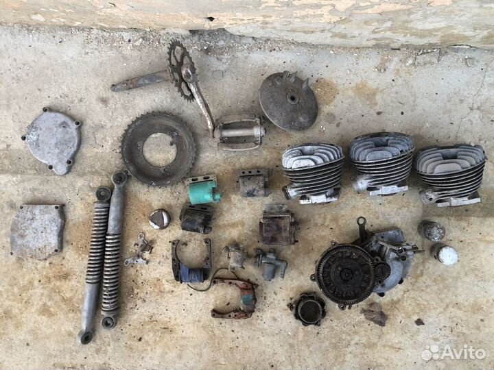 Запчасти на Мопед Рига (Дырчик) и Карпаты