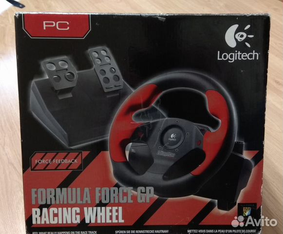 Игровой руль "Logitech" с педалями для пк купить в Москве | Электроника ...