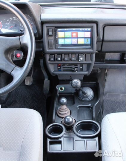 Нива 4Х4 консоль панели приборов 2din