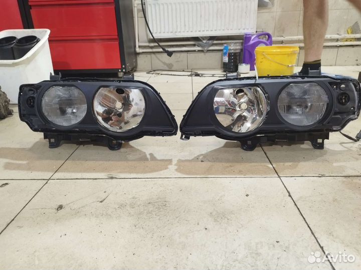 Корпус фары BMW E53