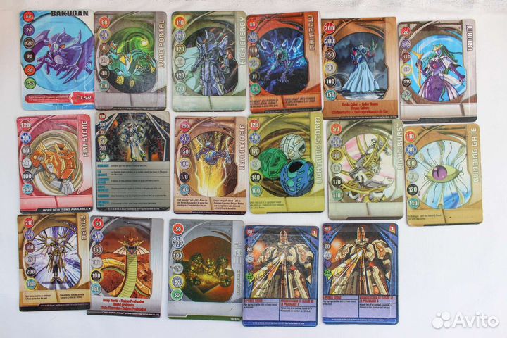 Карточки бакуган