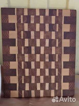 Доска разделочная торцевая