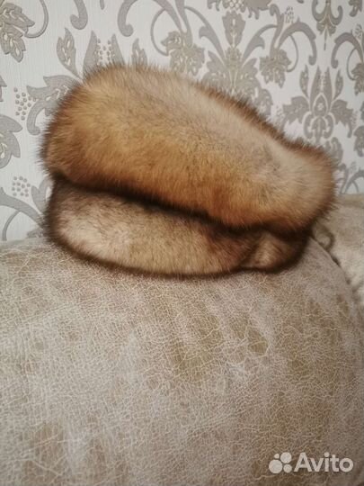 Шапка норковая женская