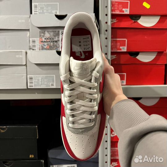 Nike Air Force 1 Low Phantom Gym Red Оригинал