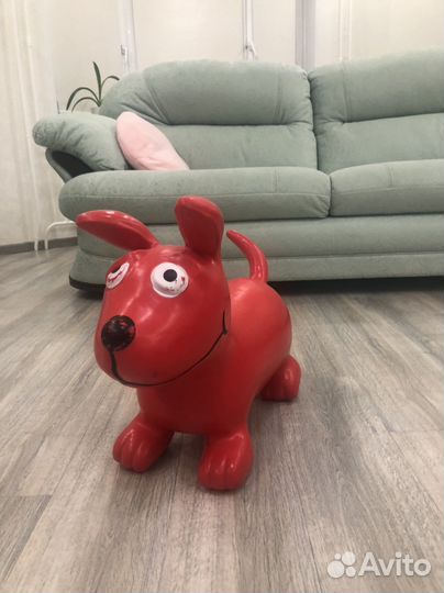 Собака-прыгалка