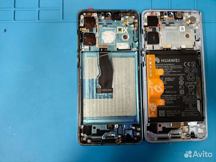 Huawei p30 дисплей amoled в рамке