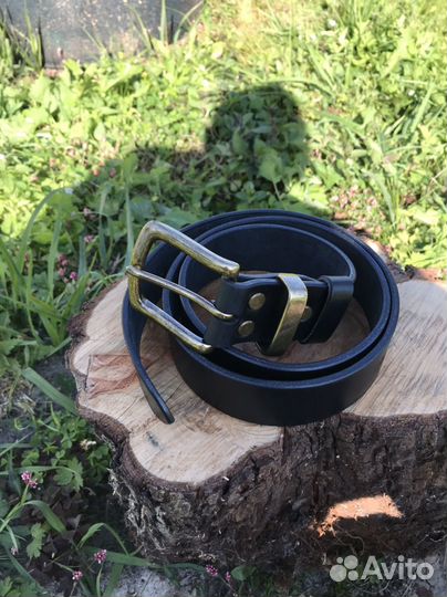 Мужской кожаный ремень