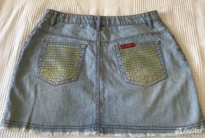 Джинсовая юбка saxx