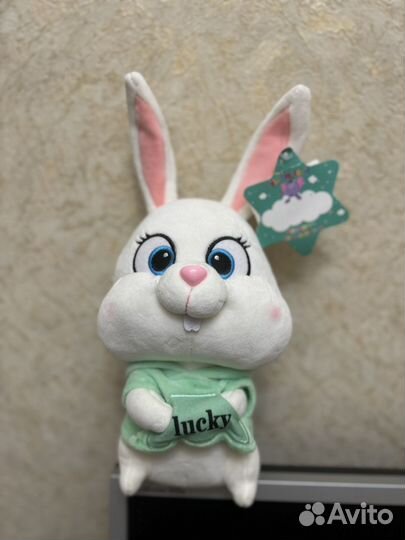 Мягкая игрушка заяц