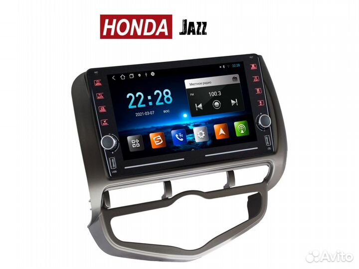 Topway ts18 Honda Fit/Jazz 07+ LTE CarPlay 2/32gb