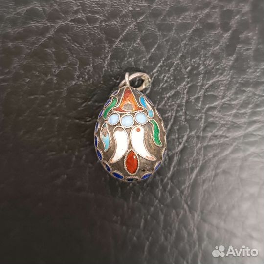 Подвеска пасхальное яйцо 84 проба