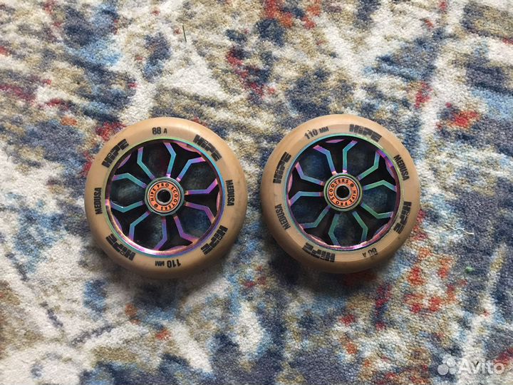Колёса для трюковых самокатов hipe 88A 110мм