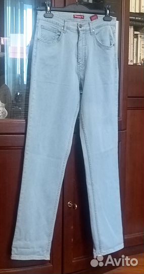 Джинсовые брюки летние женские 46-48