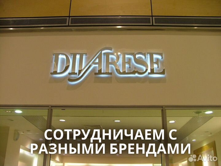 Изготовление вывесок / объемные вывески