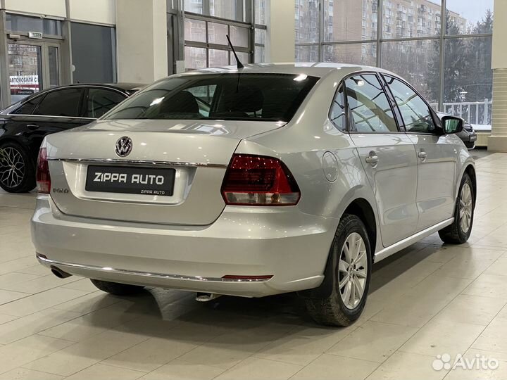 Volkswagen Polo 1.6 AT, 2016, 121 051 км