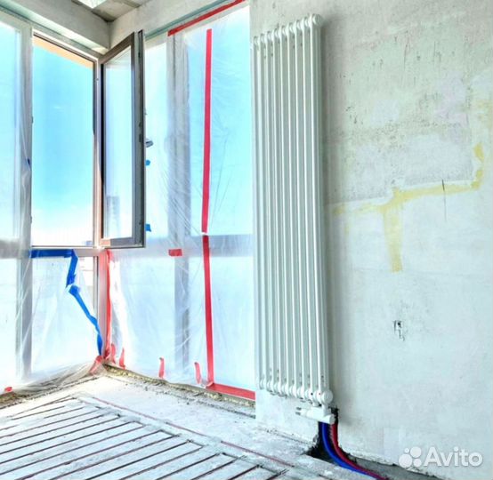 Трубчатые радиаторы/ Горизонтальный радиатор