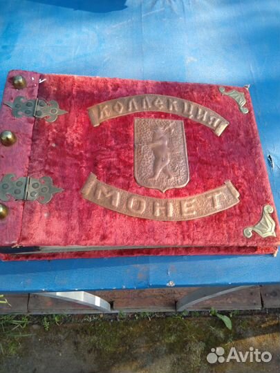 Альбом для монет старый