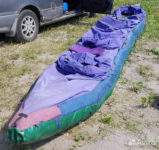 Байдарка надувная Щука-4 (4-местная)