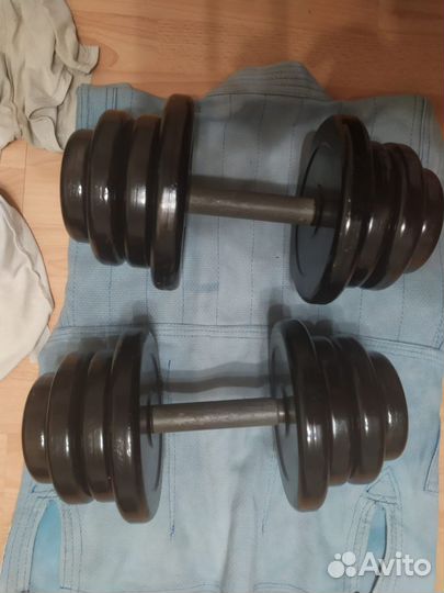 Гантели разборные