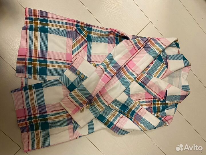 Пиджак размер 46 женский тонкий без подклада