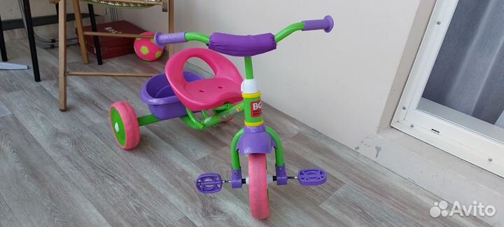 Трехколесный велосипед для девочки Werter Berger