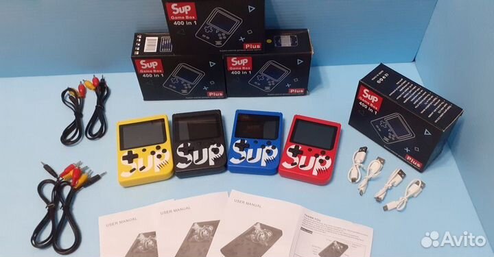Игровая консоль Sup Game Box 400игр из Денди +тв