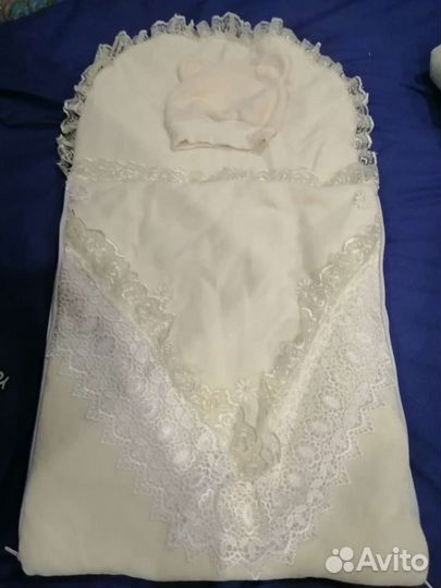 Конверт на выписку плюшевый