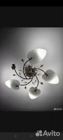Люстра бу рабочая