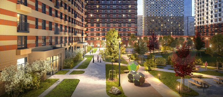 Квартира-студия, 19,9 м², 25/33 эт.