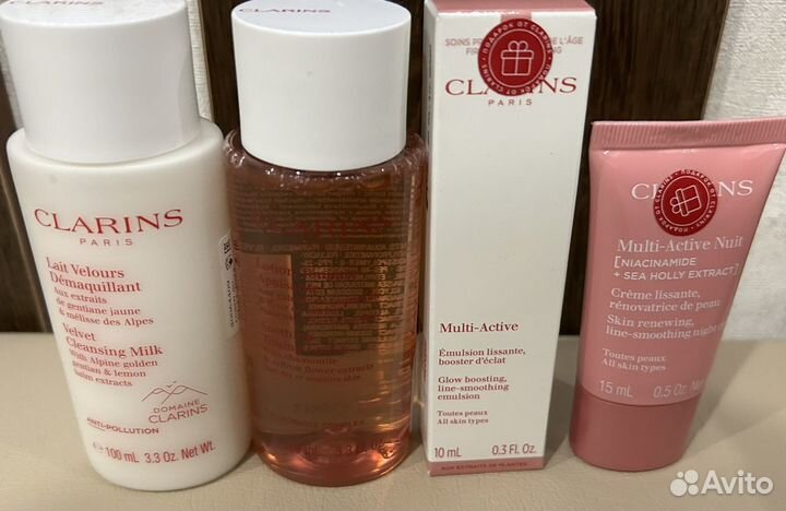 Уход за лицом наборы:Evidens,Clarins, Juvena