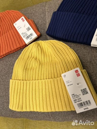 Шапка хлопковая Uniqlo
