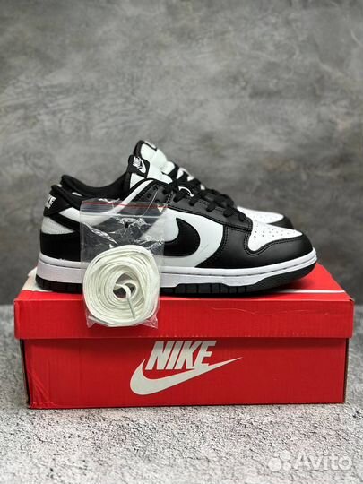 Кроссовки Nike Dunk Low Next Nature Black White