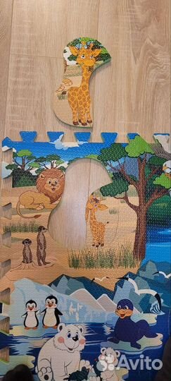 Детский коврик пазл