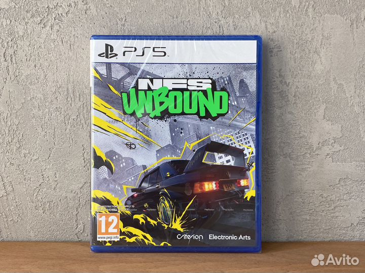 Диск Need for Speed Unbound для PS5 Новый