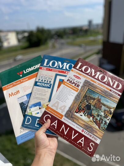 Бумага Lomond для фотопечати и не только