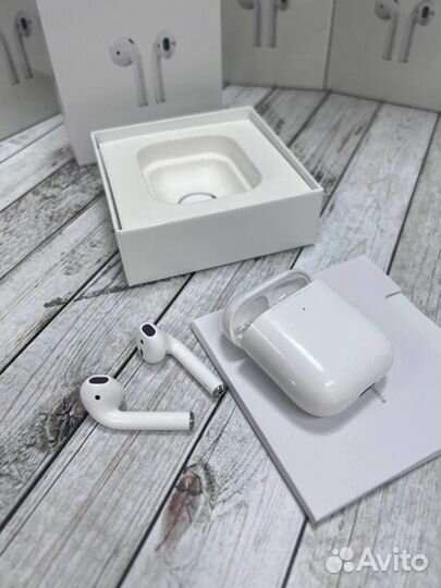 AirPods 2 новые беспроводные наушники Гарантия