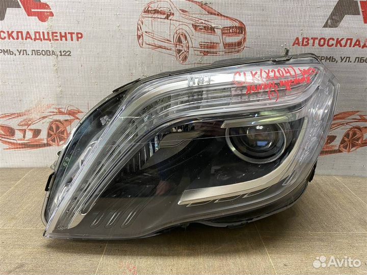 Фара левая Mercedes Glk-Klasse (X204) 2008-2015