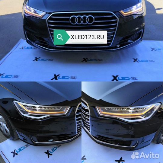 Фары Audi a6c7 a6 c7 рестайлинг LED matrix