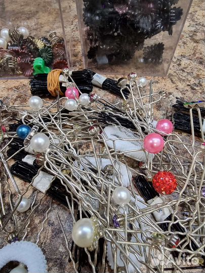 Шпильки для волос новые пакетом