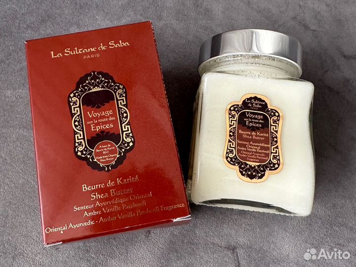 Масло карите La Sultan de Saba Ayurvedigue