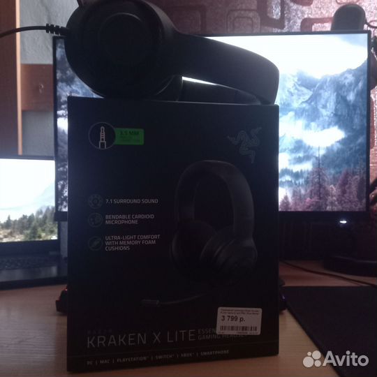 Гарнитура Razer Kraken X